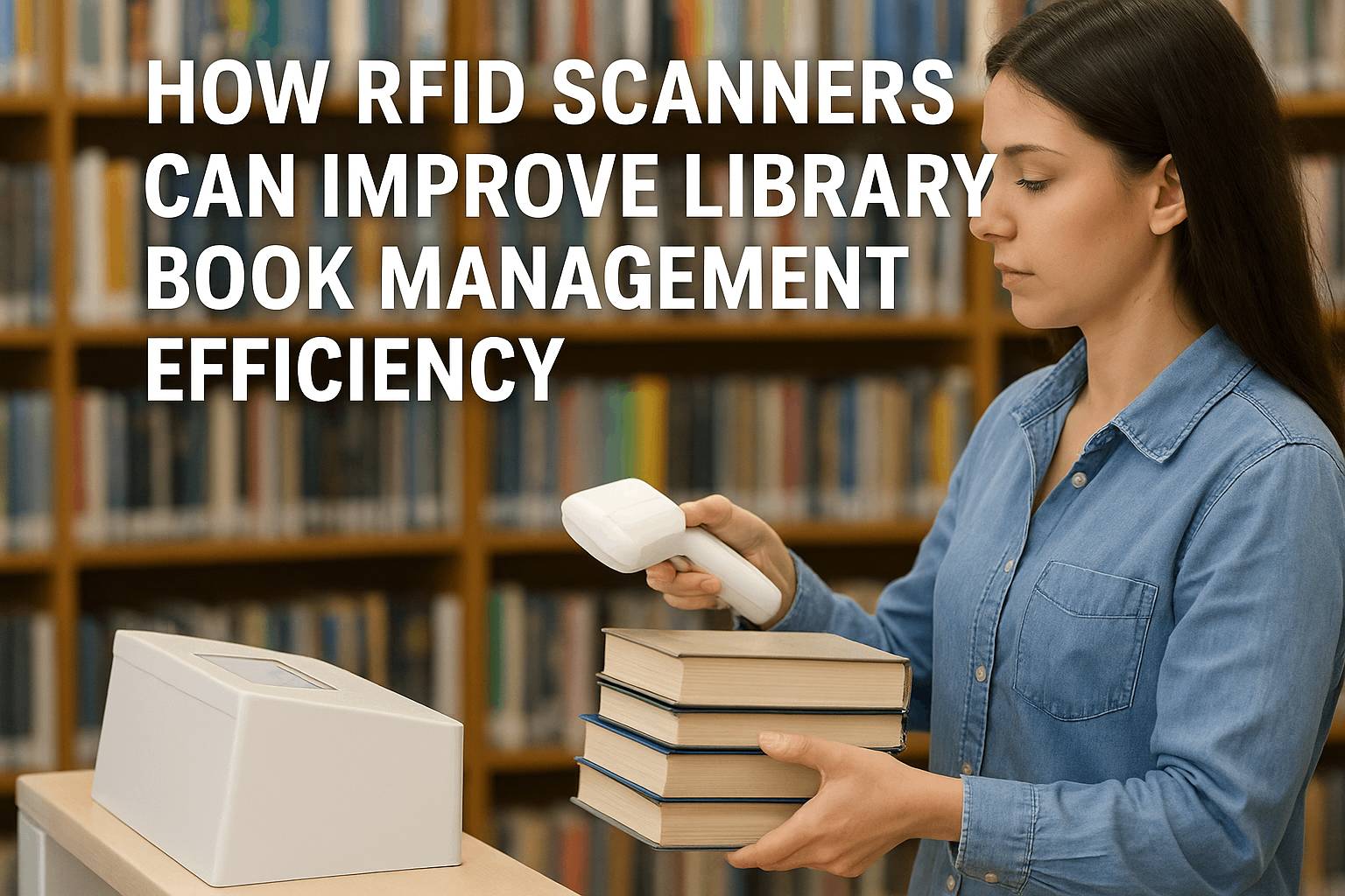 เครื่องสแกน RFID ช่วยปรับปรุงประสิทธิภาพการจัดการหนังสือในห้องสมุดได้อย่างไร